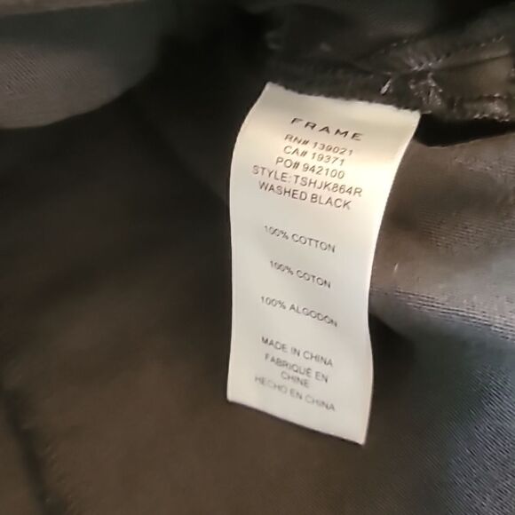 Frame Cotton Belted Blazer  - Picture 12 of 12